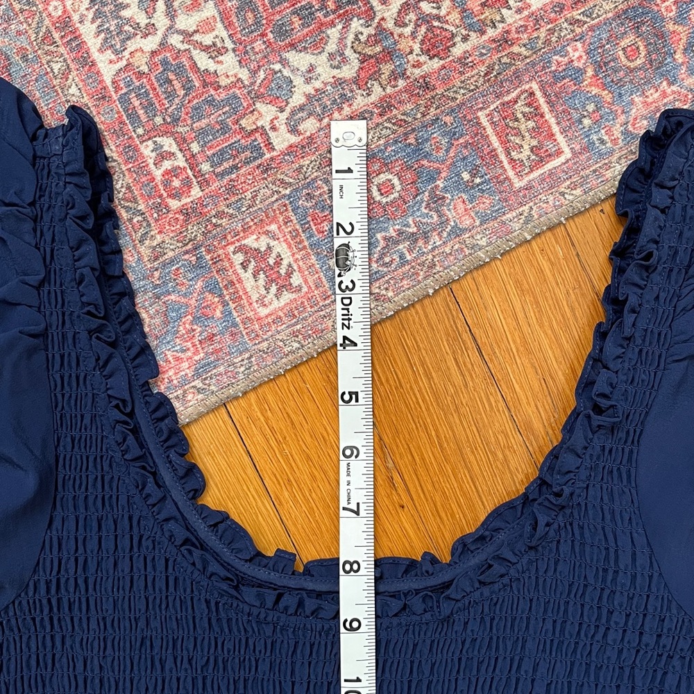 Hill House Navy Blue Nap Dress XS - Picture 8 of 9